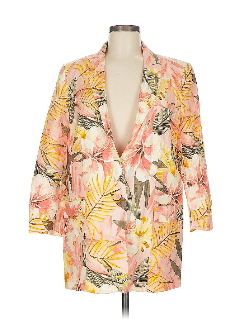 Pre-owned Joie Blazer Jacket In Gold