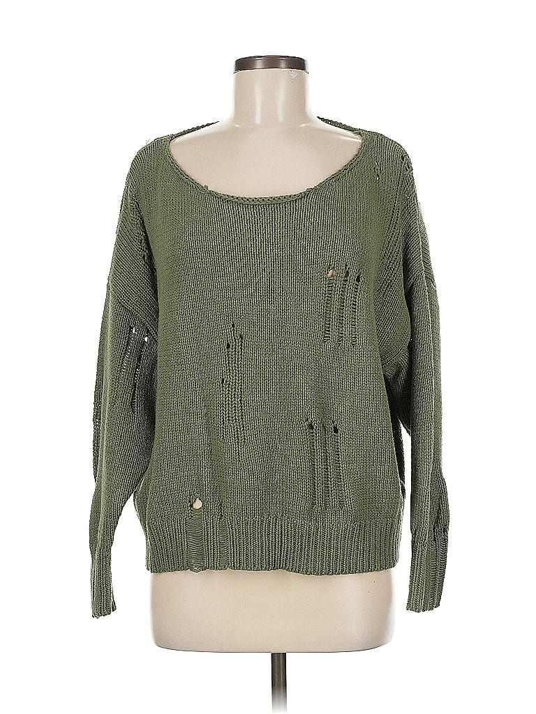 Click to view more detailed imagery on our partner's website Pre-owned Eesome Pullover Sweater In Green