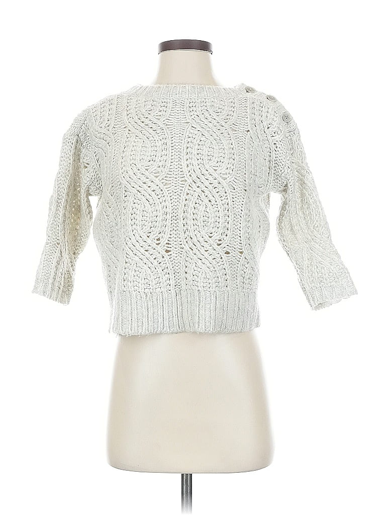 Click to view more detailed imagery on our partner's website Pre-owned Ann Taylor Pullover Sweater In Silver