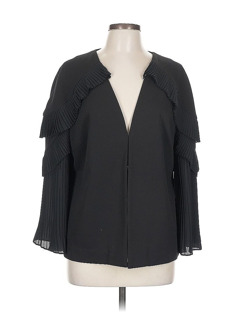 Click to view more detailed imagery on our partner's website Pre-owned Alfani Long Sleeve Blouse In Black