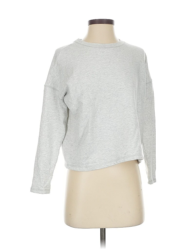 Pre-owned Mwl By Madewell Sweatshirt In Silver