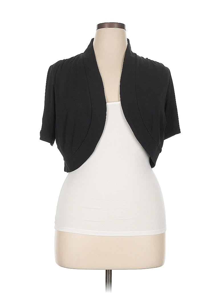 Pre-owned Dressbarn Kimono In Black