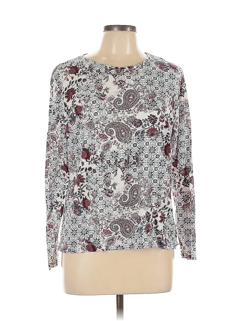 Pre-owned Orvis Long Sleeve T-shirt In Burgundy