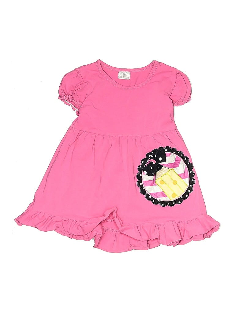 Pre-owned Unbranded Kids' Dress In Pink