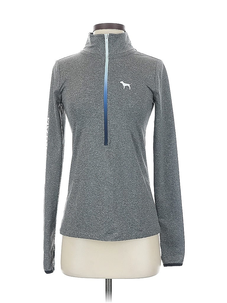 VICTORIA'S SECRET PINK Pre-owned Active T-shirt In Gray