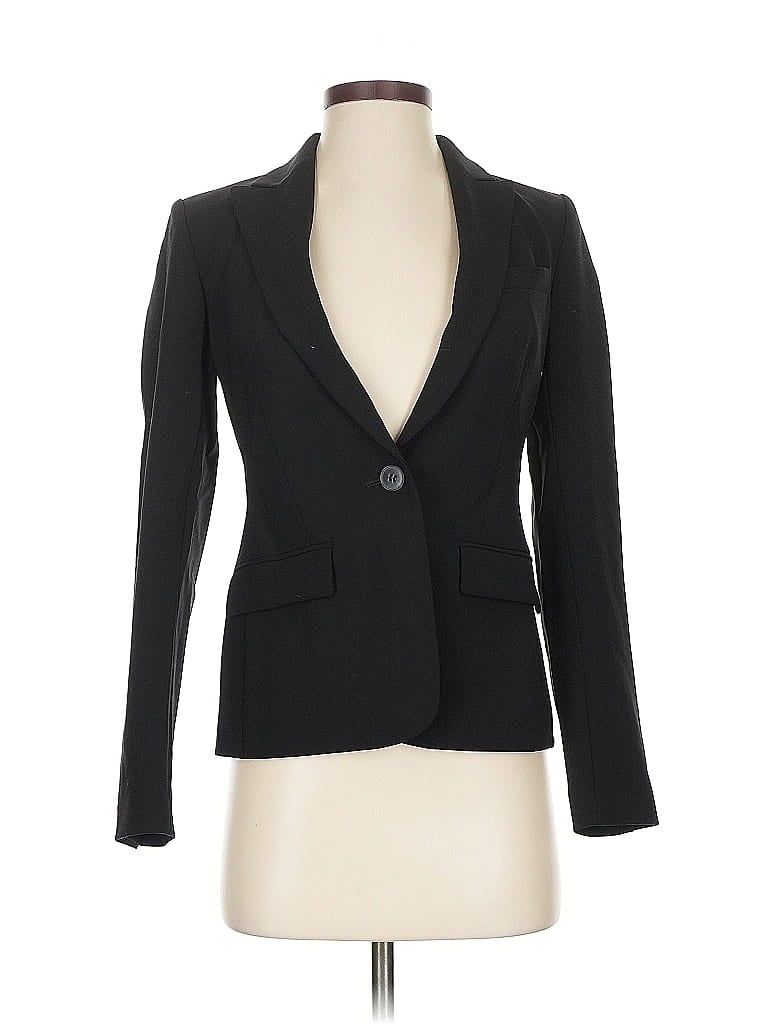 Pre-owned Theory Blazer Jacket In Black