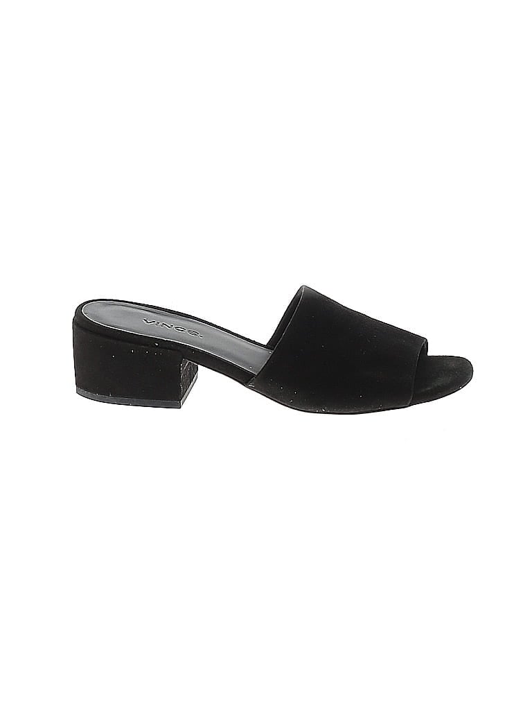 Pre-owned Vince Mule/clog In Black