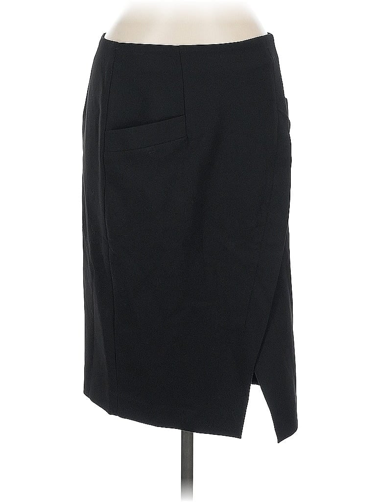 Pre-owned Ann Taylor Loft Formal Skirt In Black