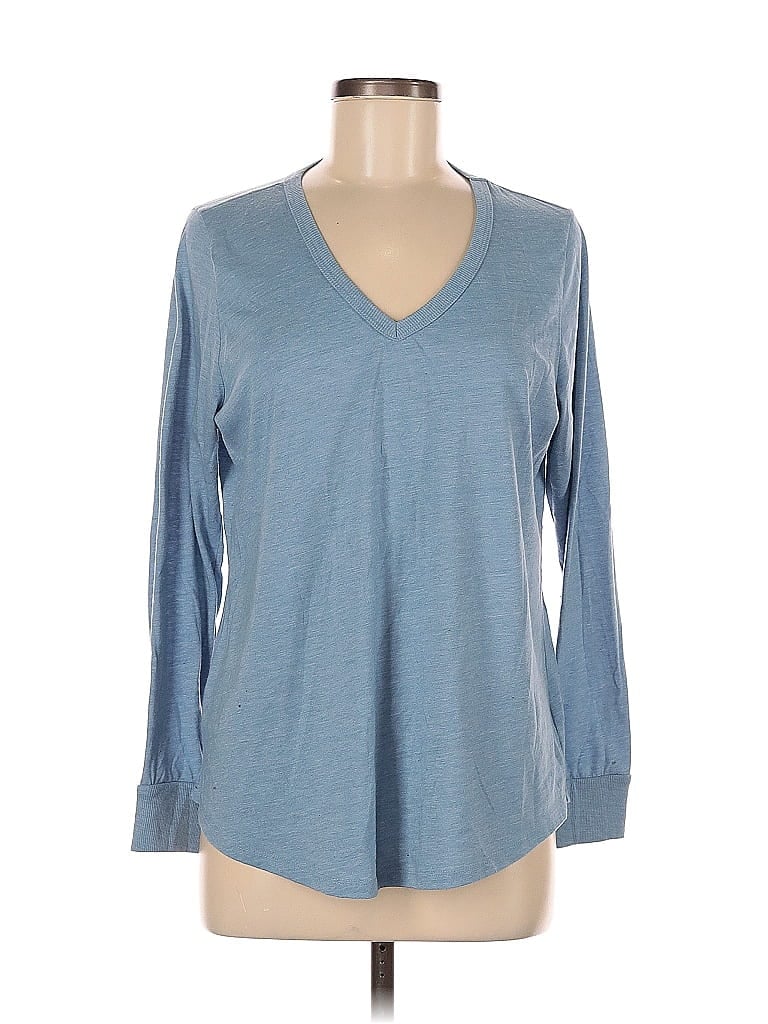 Pre-owned Torrid Long Sleeve T-shirt In Blue