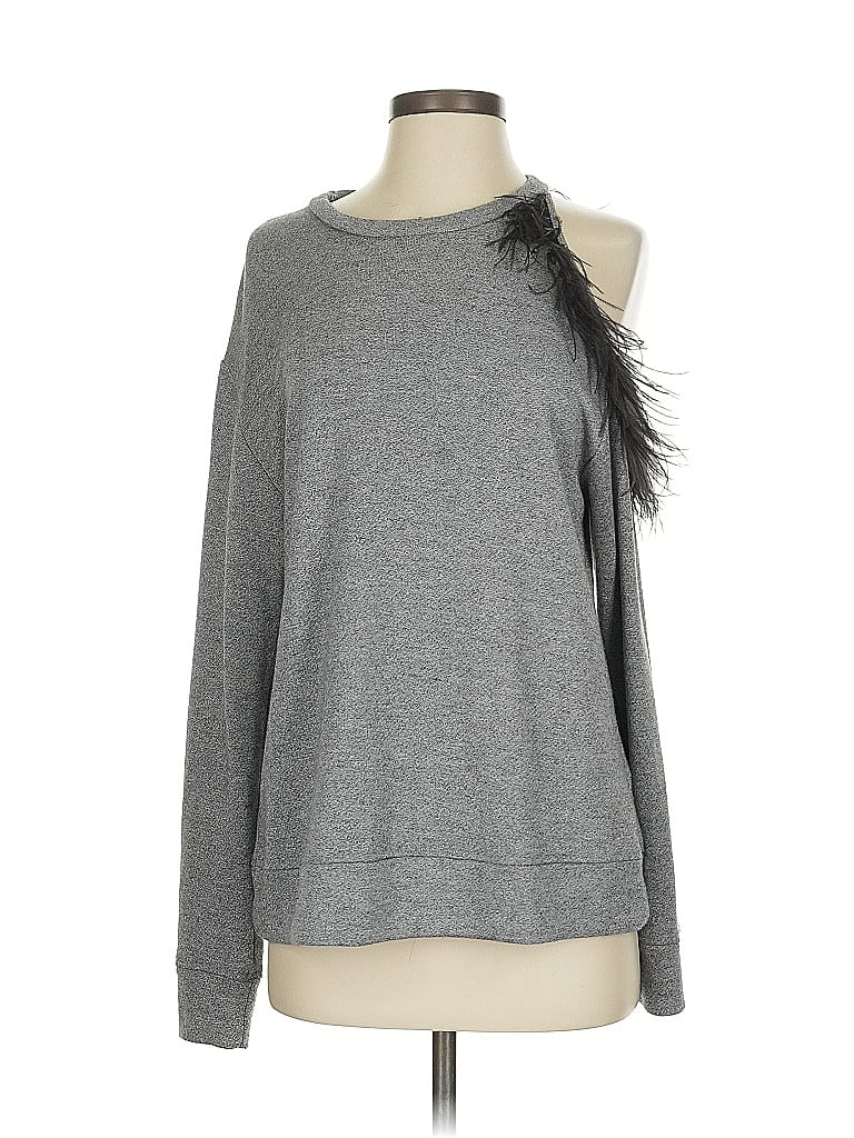 Pre-owned Assorted Brands Sweatshirt In Gray