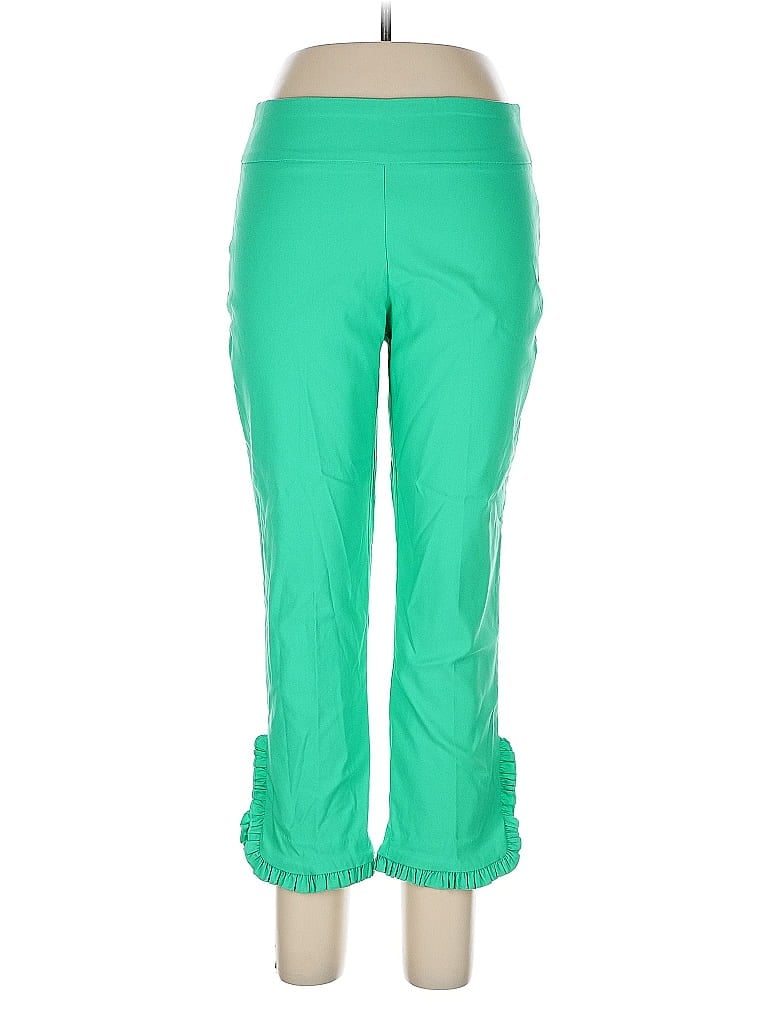Pre-owned Crown & Ivy Casual Pants In Green
