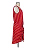 Drew Stripes Red Casual Dress Size S - photo 4