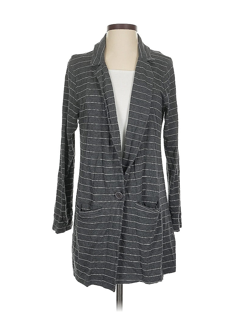 Click to view more detailed imagery on our partner's website Pre-owned Left Coast By Dolan Blazer Jacket In Gray