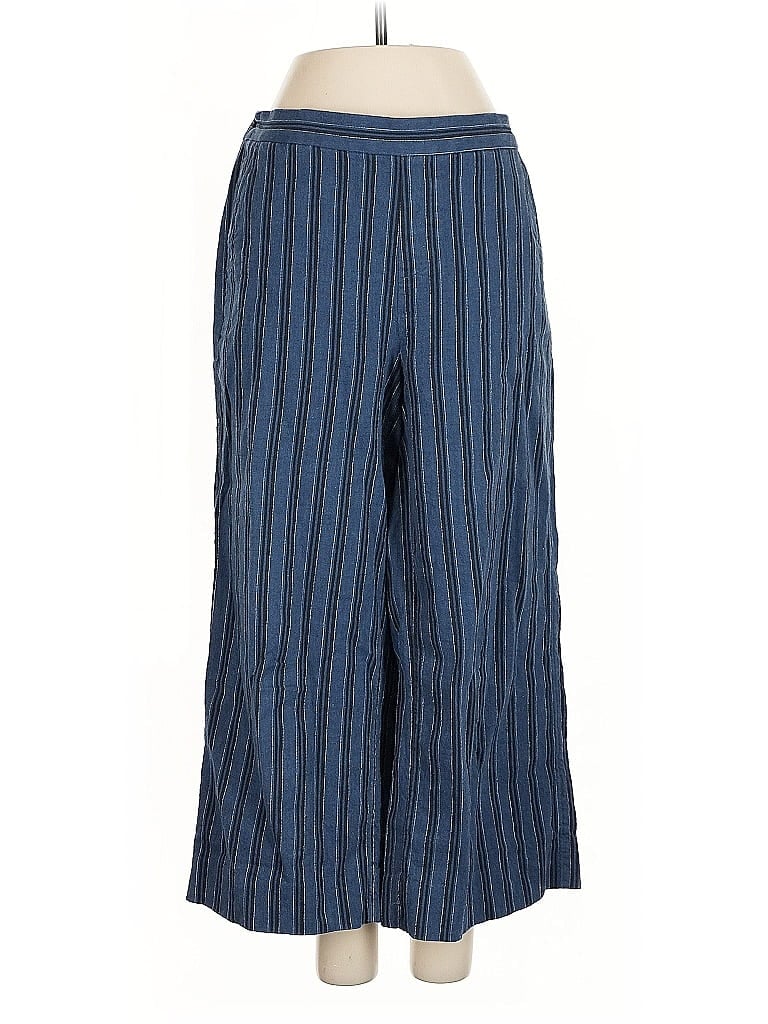 Click to view more detailed imagery on our partner's website Pre-owned Banana Republic Factory Store Linen Pants In Blue