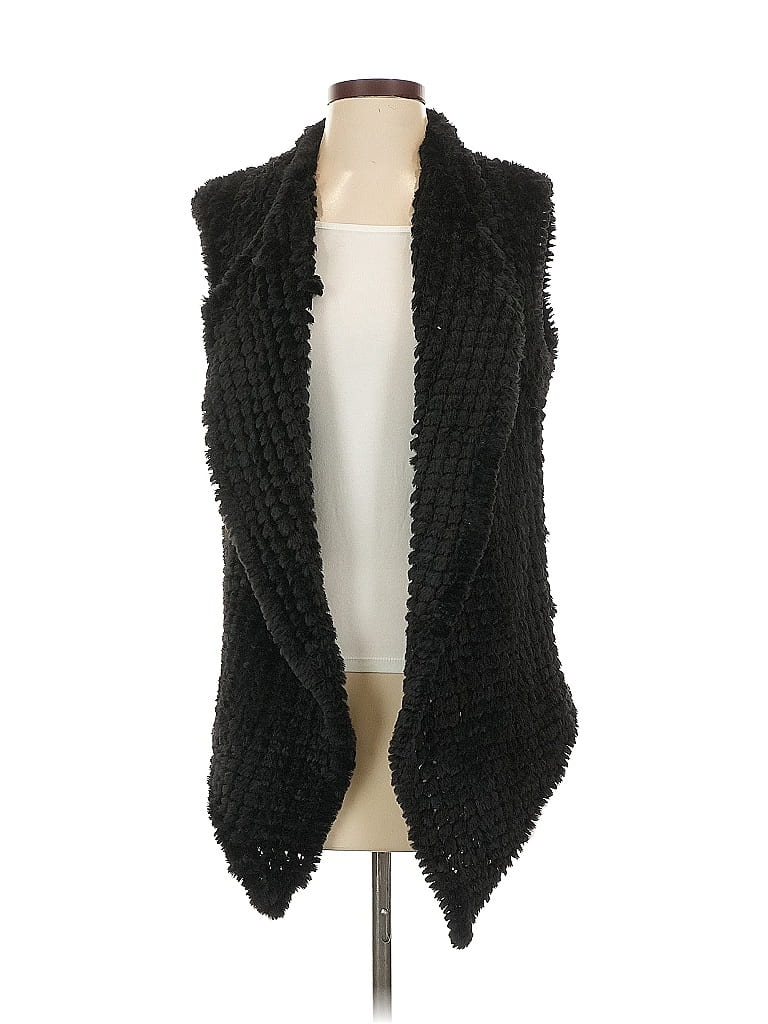 Pre-owned Dolce Cabo Vest In Black