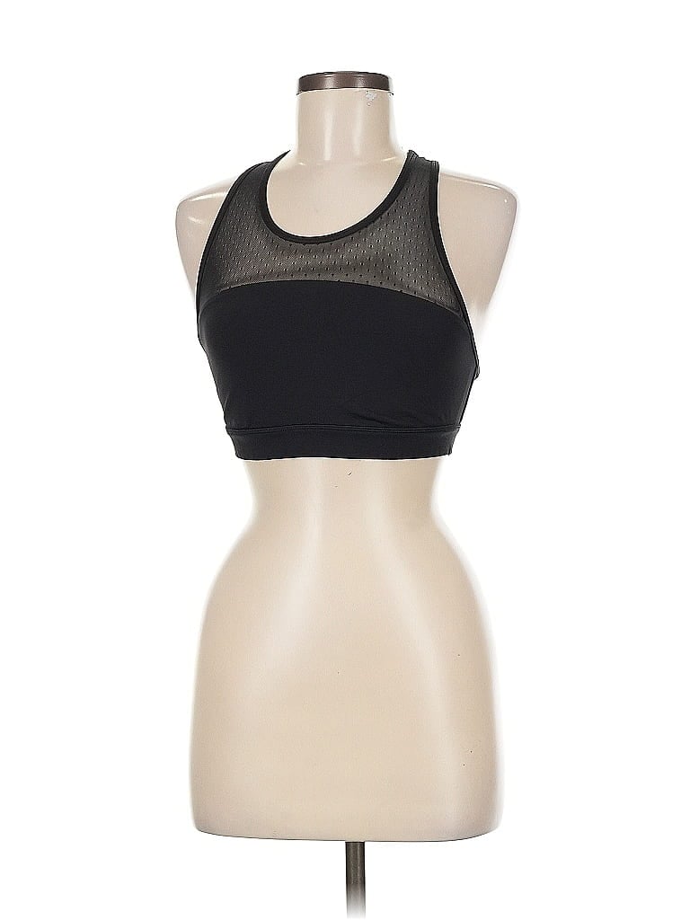 Click to view more detailed imagery on our partner's website Pre-owned Lululemon Athletica Tank Top Black Halter Neckline Tops