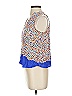 Maeve 100% Rayon Blue Sleeveless Blouse Size 0 - photo 5