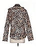 Marc New York 100% Polyester Animal Print Brown Jacket Size S - photo 2