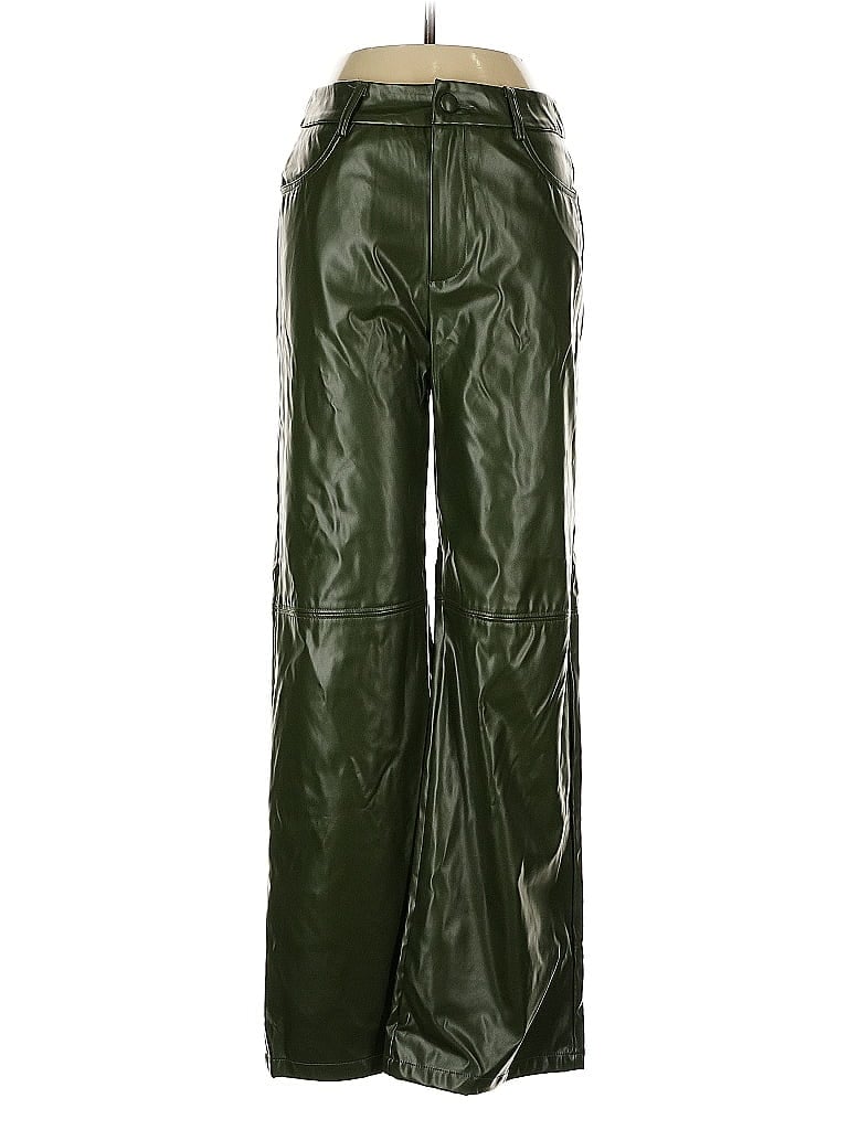 Pre-owned Glam Casual Pants In Green