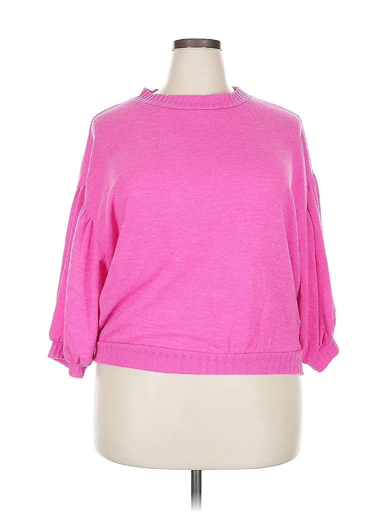 Geegee Pullover Sweater In Pink