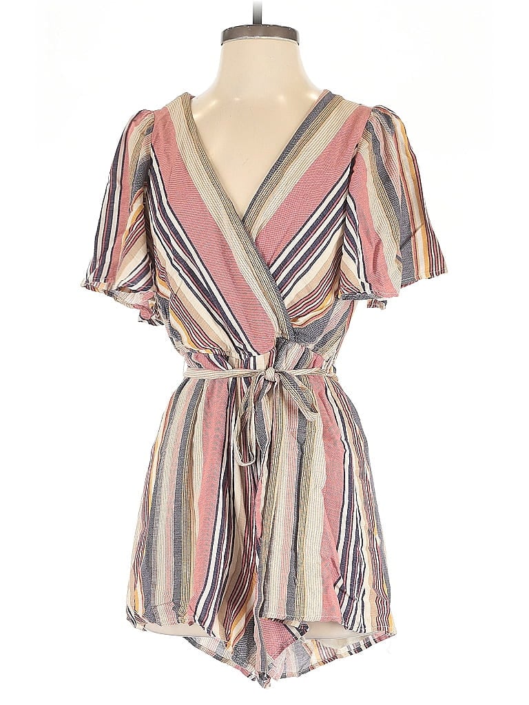 Pre-owned Trixxi Romper In Brown