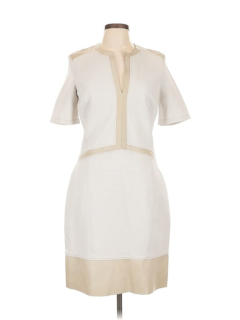 Pre-owned Helmut Lang Casual Dress In White