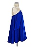 Milly Color Block Blue Cocktail Dress Size 2 - photo 4
