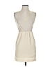 JAYNE Solid Ivory Cocktail Dress Size XS - photo 1