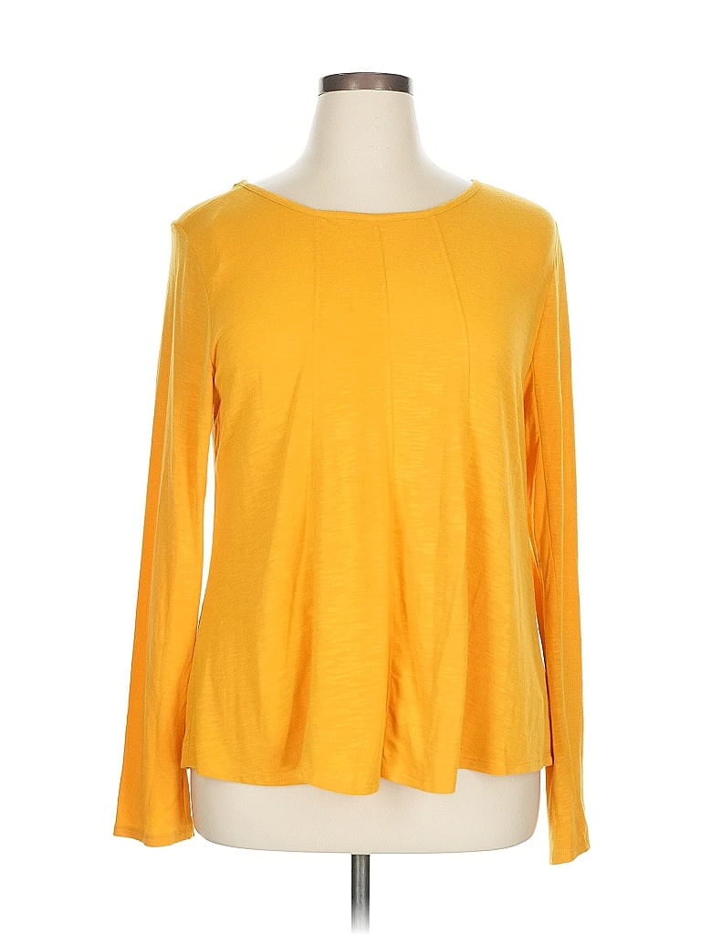 Pre-owned Copper Key Long Sleeve T-shirt In Yellow