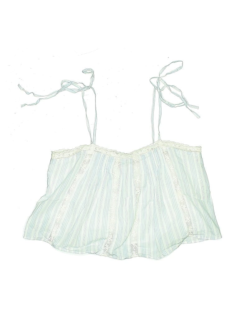 Pre-owned Loveshackfancy Kids' Sleeveless Blouse In Green