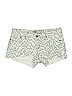 Fox Animal Print Ivory Gray Shorts Size 9 - photo 1