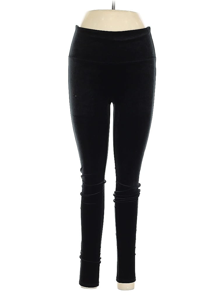 Pre-owned Spanx Active Pants In Black