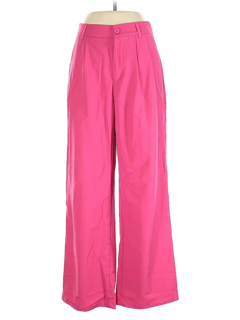 Pre-owned Shein Casual Pants In Pink