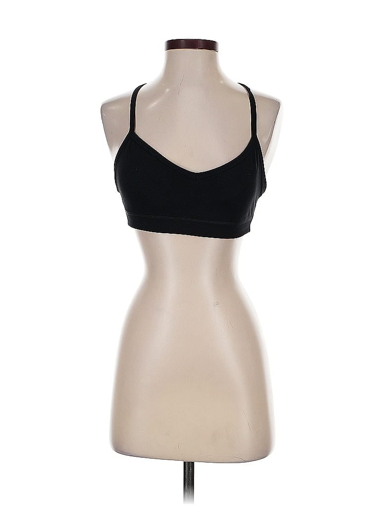 Pre-owned Gap Fit Tank Top Black Halter Neckline Tops