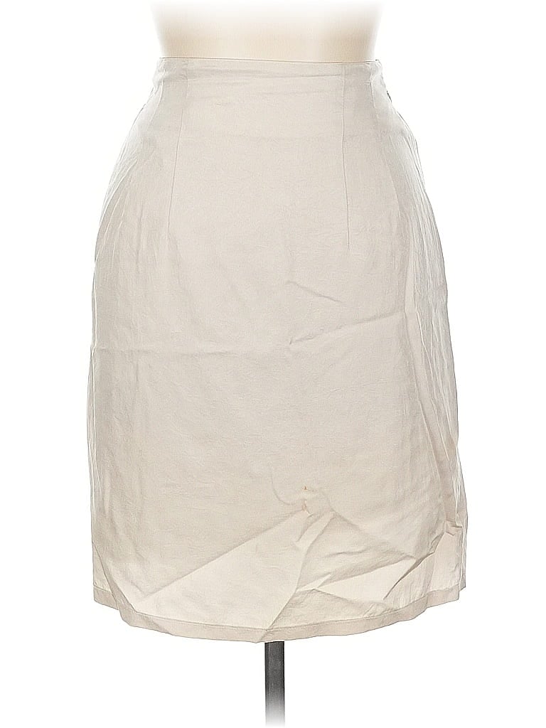 Pre-owned Unbranded Formal Skirt In Brown