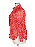 IRO 100% Viscose Paisley Red Long Sleeve Blouse Size EU (FR) 34 - photo 5