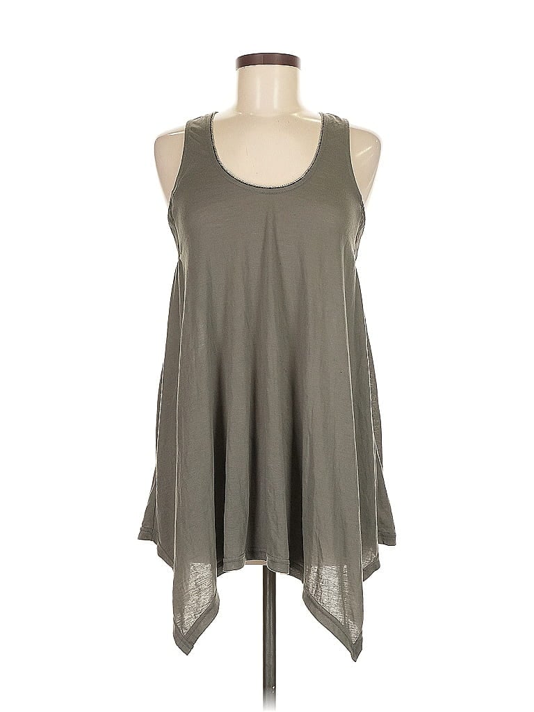 Pre-owned Miss Me Sleeveless Blouse In Gray