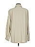 Alex Garfield Solid Tan Long Sleeve Blouse Size M - photo 2