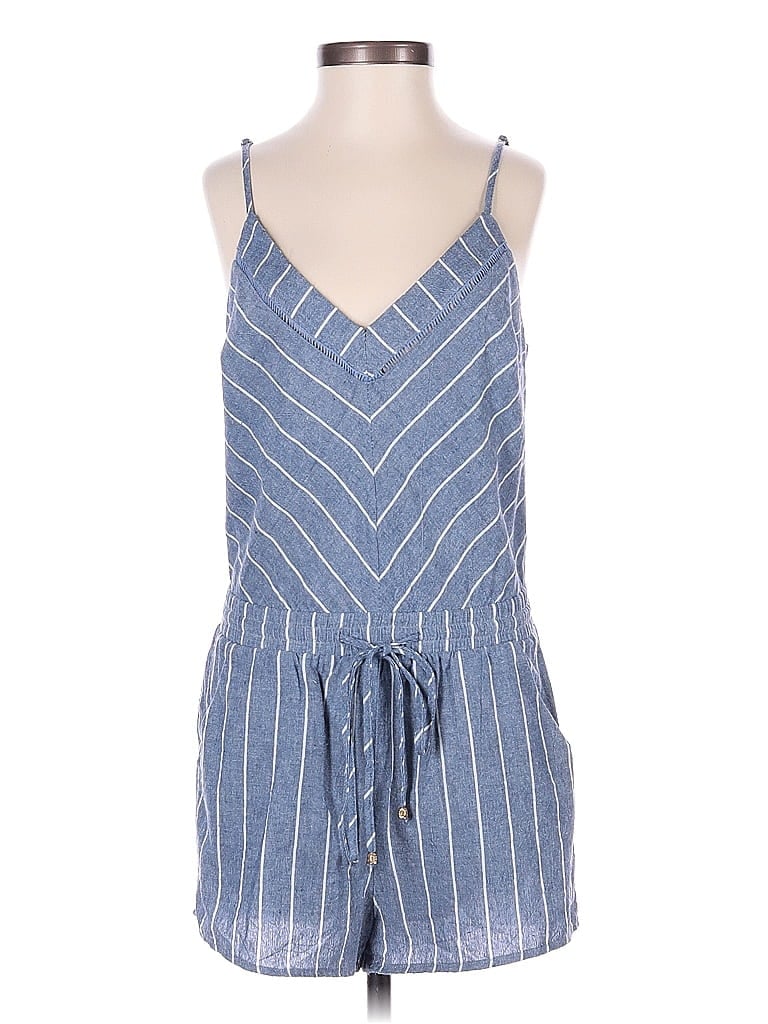 Pre-owned Heartloom Romper In Blue