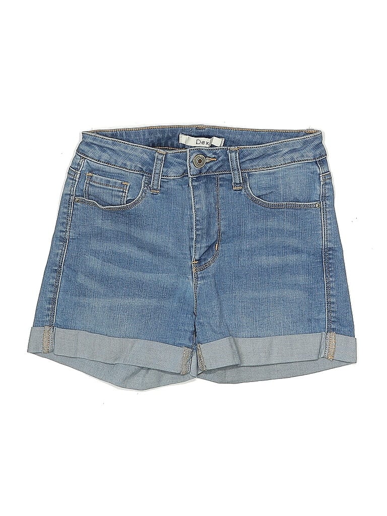 Pre-owned Dex Denim Shorts In Blue