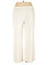 Lida Baday Ivory White Casual Pants Size L - photo 2