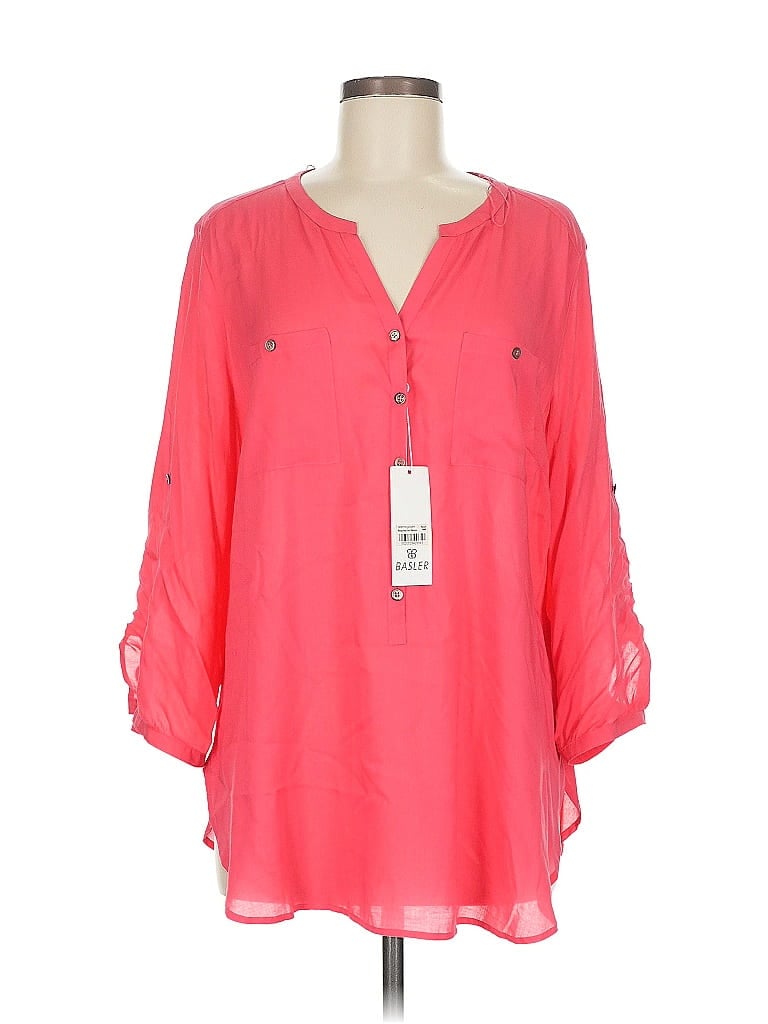 Basler 3/4 Sleeve Blouse In Pink