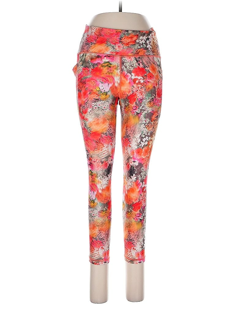 Pre-owned Athleta Active Pants In Red