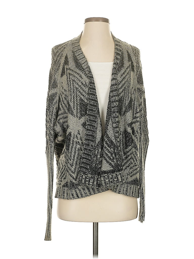 Pre-owned Sparkle & Fade Cardigan Sweater In Black