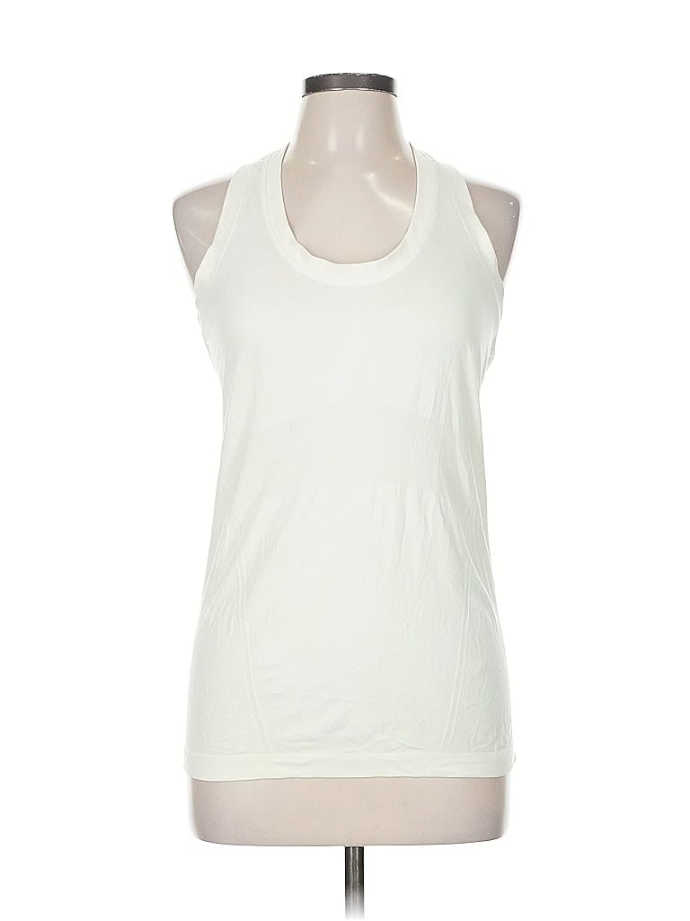 Click to view more detailed imagery on our partner's website Pre-owned Athleta Sleeveless T-shirt In White