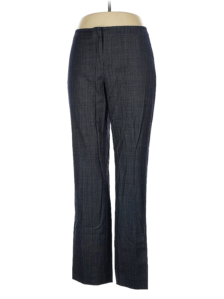Pre-owned Lafayette 148 Wool Pants In Blue