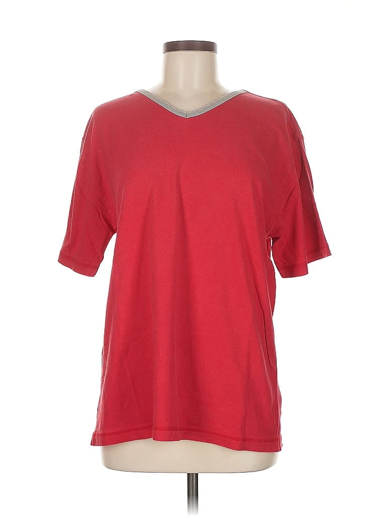 Click to view more detailed imagery on our partner's website Pre-owned L.l.bean Short Sleeve T-shirt In Red