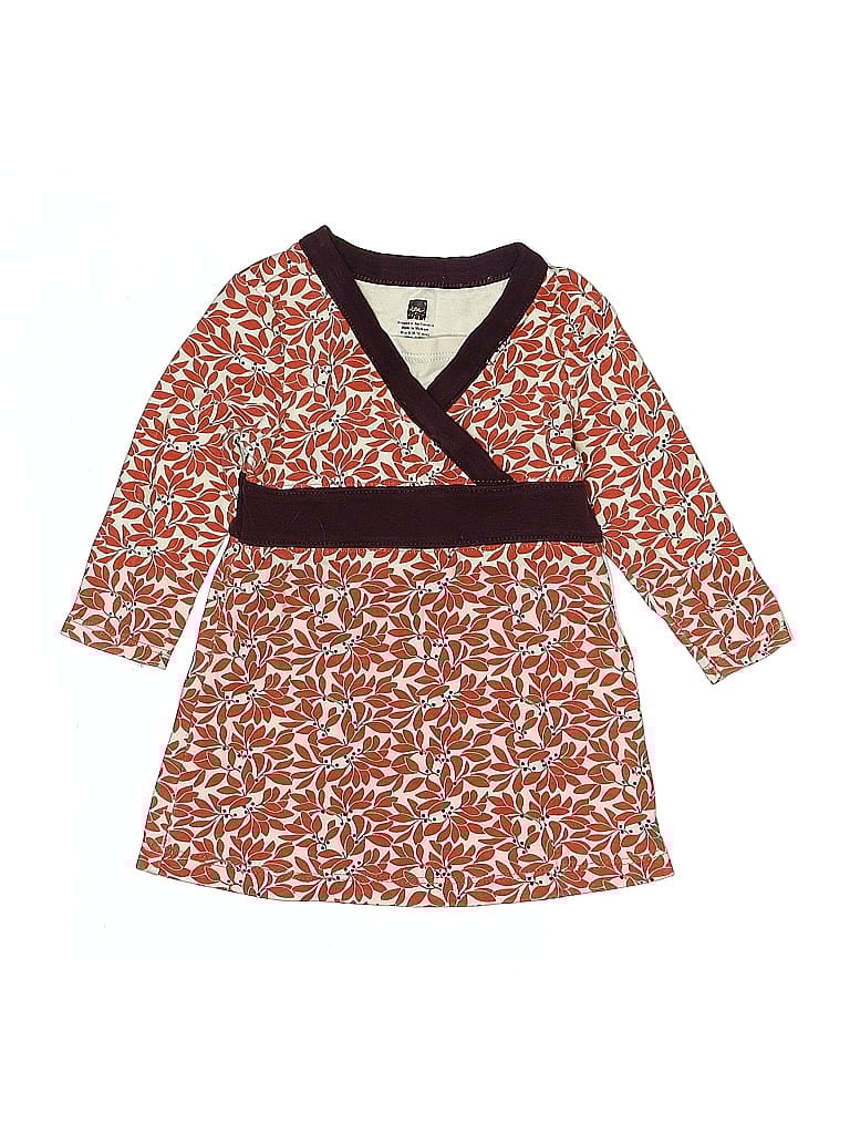 Click to view more detailed imagery on our partner's website Pre-owned Tea Babies' Dress In Burgundy