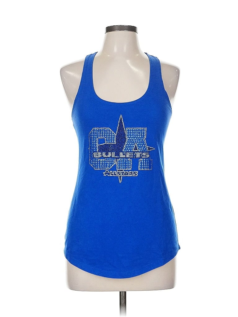 NEXT LEVEL APPAREL Pre-owned Sleeveless T-shirt In Blue
