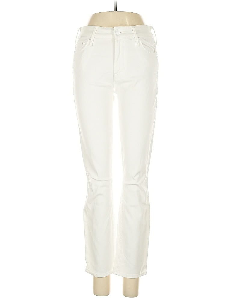 Pre-owned Mother Casual Pants In White